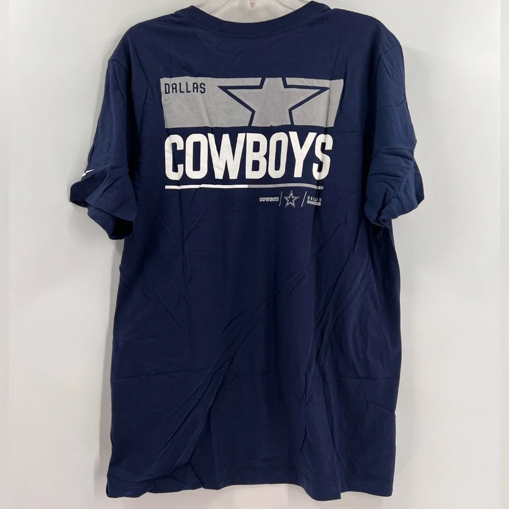 Dallas Cowboys Nike Blue T-Shirt ADULT SMALL NWT
